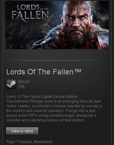 Lords Of The Fallen Deluxe - STEAM Gift - RU+CIS+UA
