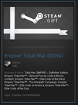 Total War EMPIRE - Def. Ed. - STEAM Gift - Region Free