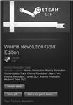 Worms Revolution Gold - STEAM Gift  / GLOBAL / ROW