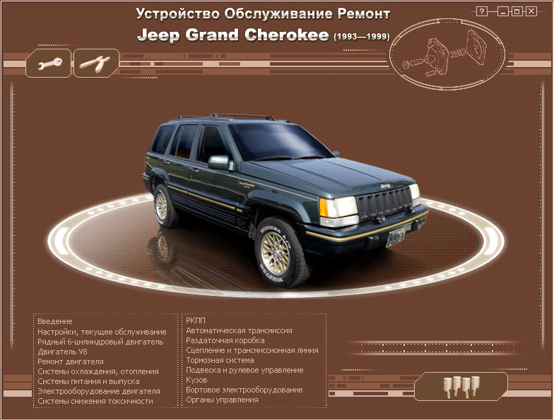 Grand Cherokee  (93-99г) - Руководство по ремонту