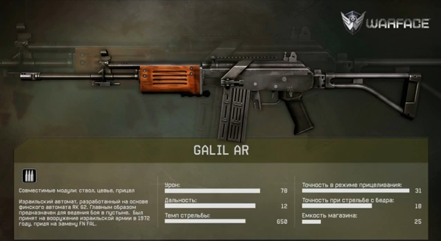 Galil AR - Warface Макрос для X7