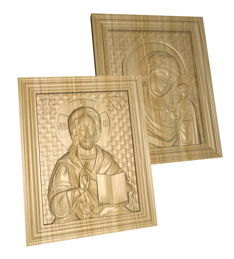 CNC-ЧПУ модель "Венчальная пара" .STL