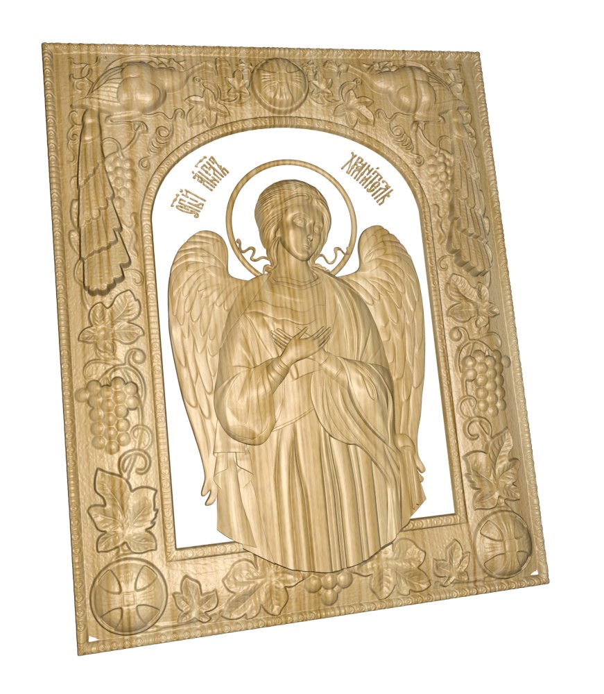 CNC-ЧПУ модель "Ангел хранитель" .STL