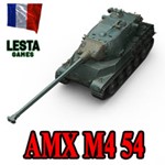 AMX M4 MLE. 54 в ангаре ✔️ WoT СНГ