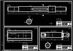 Exploded drawing to UNB-600 (main shaft, cylinder