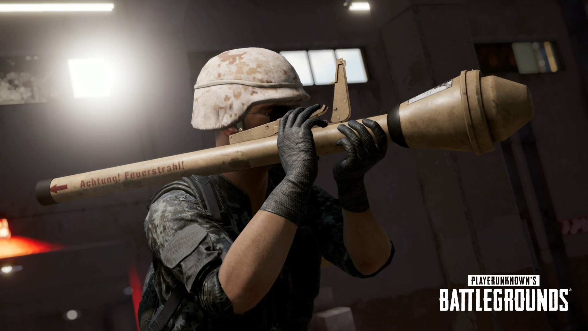 Зербин пабг. Панцерфауст PUBG. Panzerfaust Каракин. Оружие в ПАБГ Панцерфауст. Панцерфауст ПУБГ мобайл.