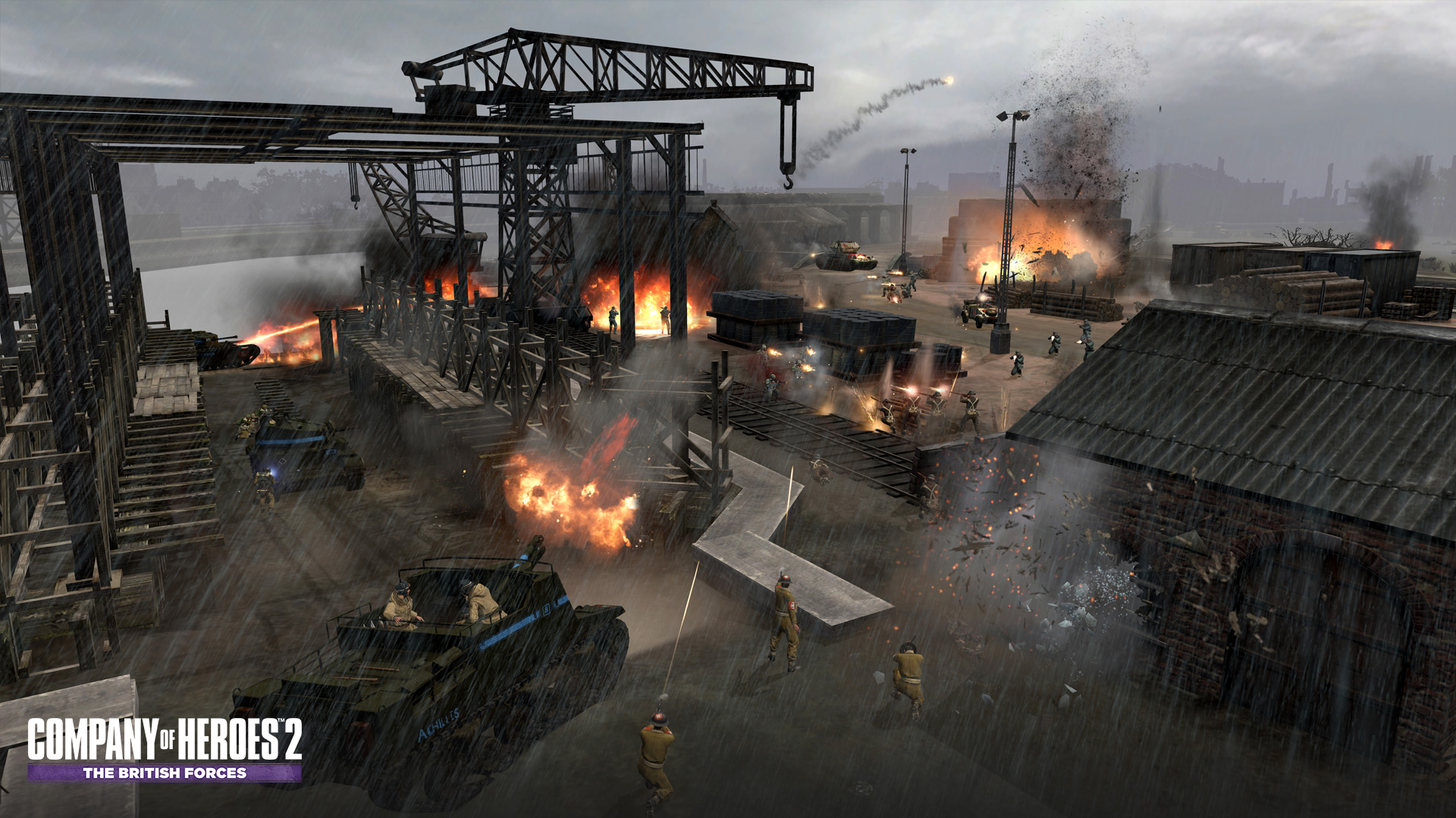 Steam company of heroes 2 british forces (120) фото