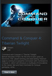 Command & Conquer 4: Tiberian Twilight (Steam Gift ROW)