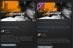Remember Me (ROW) + Combo Lab Pack DLC (2xSteam Gifts)