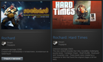 Rochard + Hard Times DLC (2xSteam Gifts Region Free)