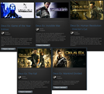 Deus Ex Gifts Collection / 5in1 (5xSteam Gifts RegFree)