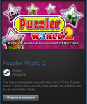 Puzzler World 2 (Steam Gift Region Free / ROW)