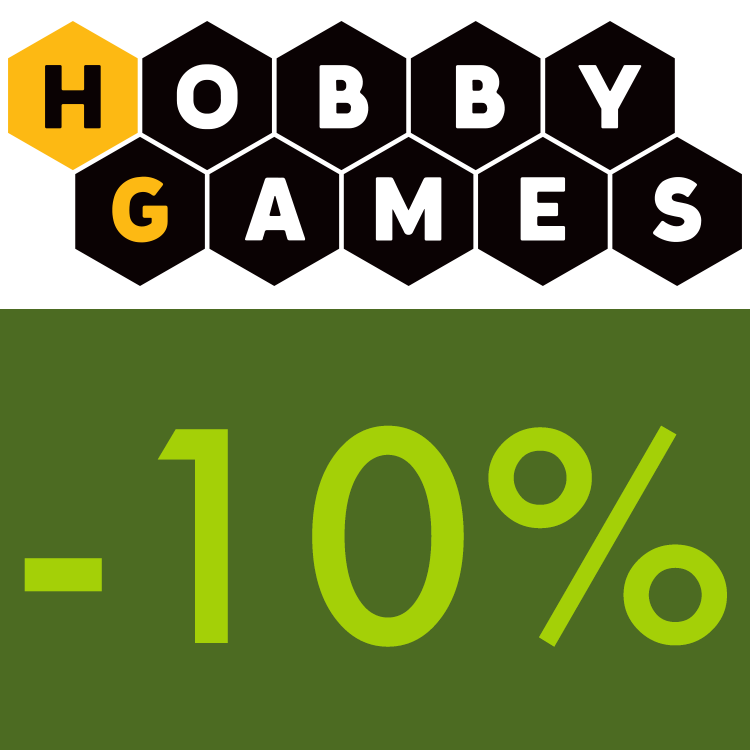 Coupon 10% discount on Hobby Games (HobbyGames)