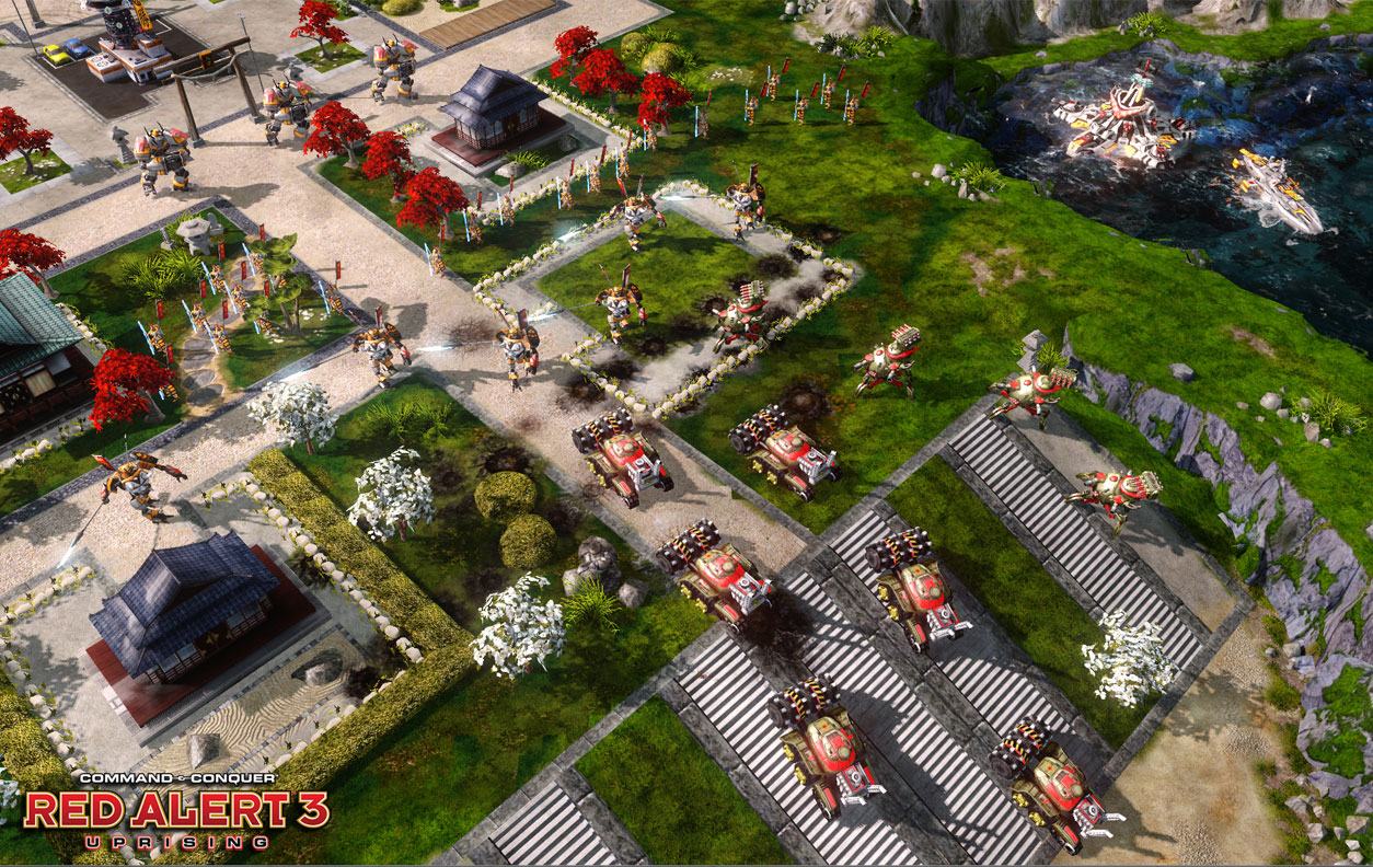 red alert 3 uprising карты скачать