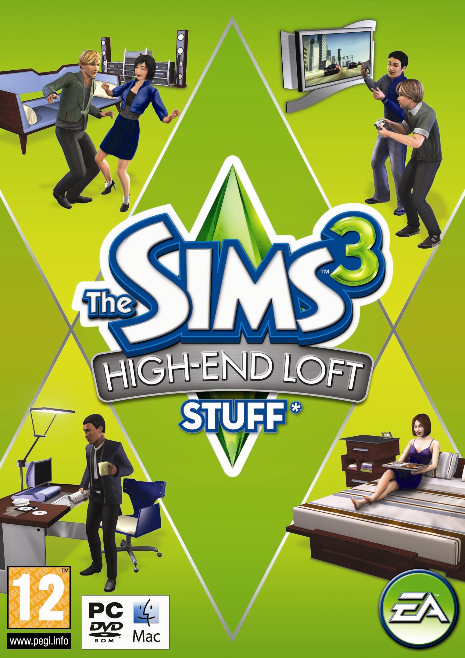 The Sims 3 High End Loft Stuff (REGION FREE/MULTILANG)
