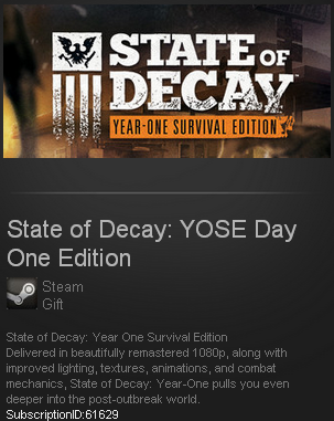 State of Decay: YOSE Day One (Steam Gift Region Free)