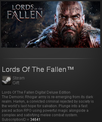 Lords Of The Fallen Digital Deluxe Steam Gift/ ROW/Free