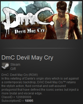 DmC Devil May Cry (ROW) (Steam Gift / Region Free)