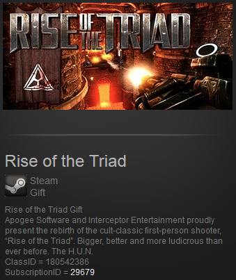 Rise of the Triad (Steam Gift ROW Region Free)
