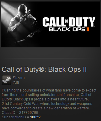 Call of Duty Black Ops II 2 (Steam Gift ROW RegionFree)