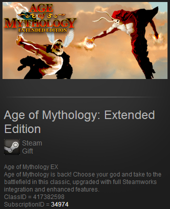 Age of Mythology: Extended Edition(Steam Gift / ROW)