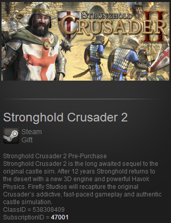 Stronghold Crusader 2 ROW(Steam Gift Region Free)
