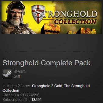 Stronghold Complete Pack(Steam Gift  Region Free)