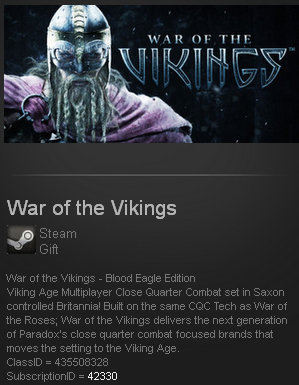 War of the Vikings Blood Eagle Edition (Steam Gift ROW)