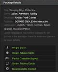 Sleeping Dogs Collection (Steam Gift ROW  Region Free)