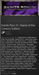 Saints Row IV: Game of the Century Edition (ROW) gift