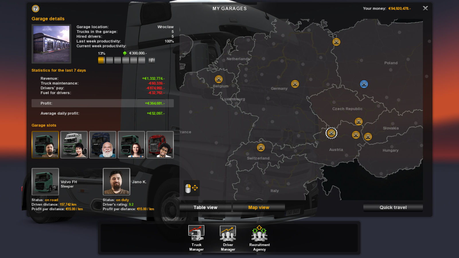 Скриншот Euro Truck Simulator 2 (Steam) RU/CIS