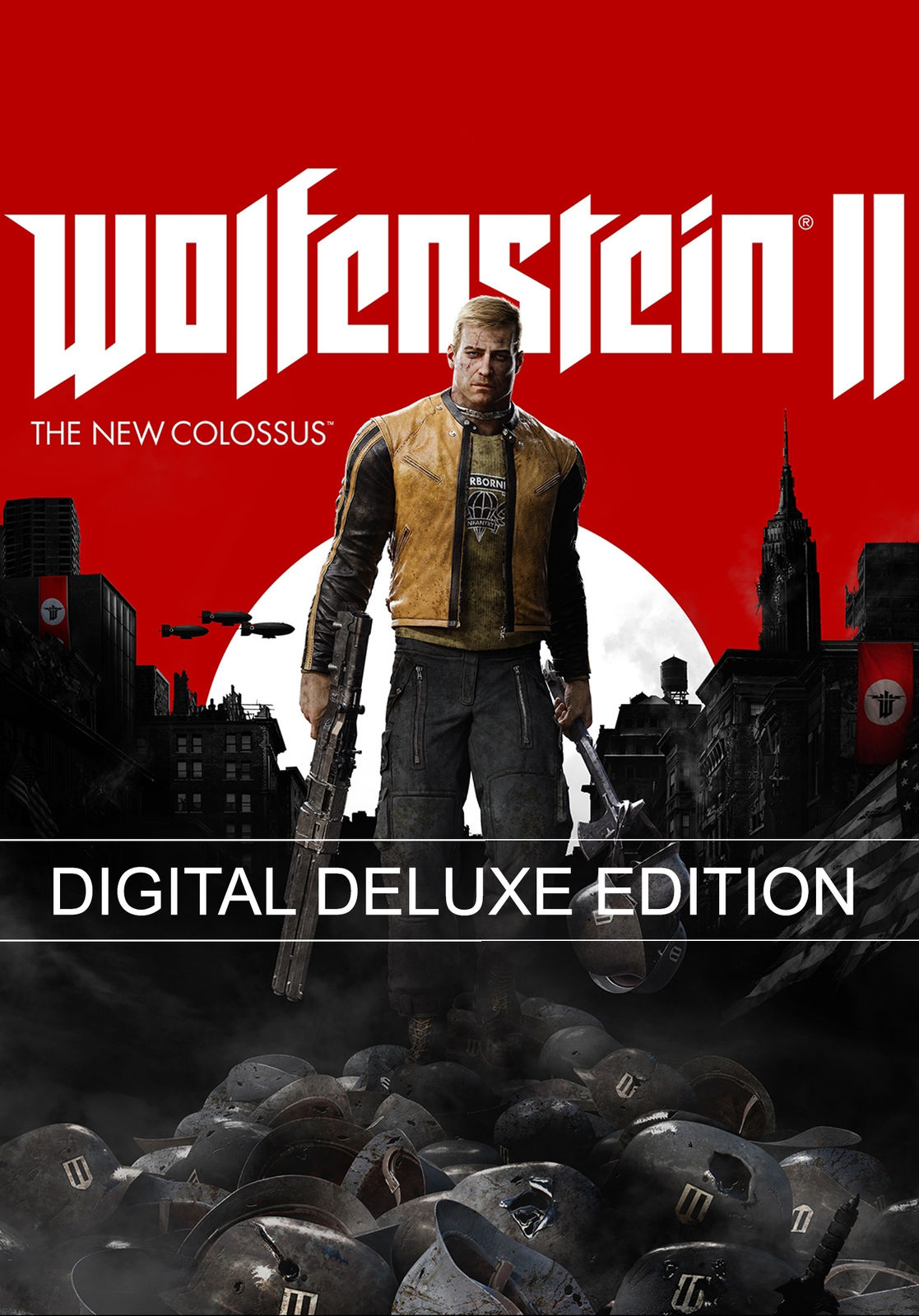 z Wolfenstein 2 II: The New Colossus Deluxe (Steam)RU/C