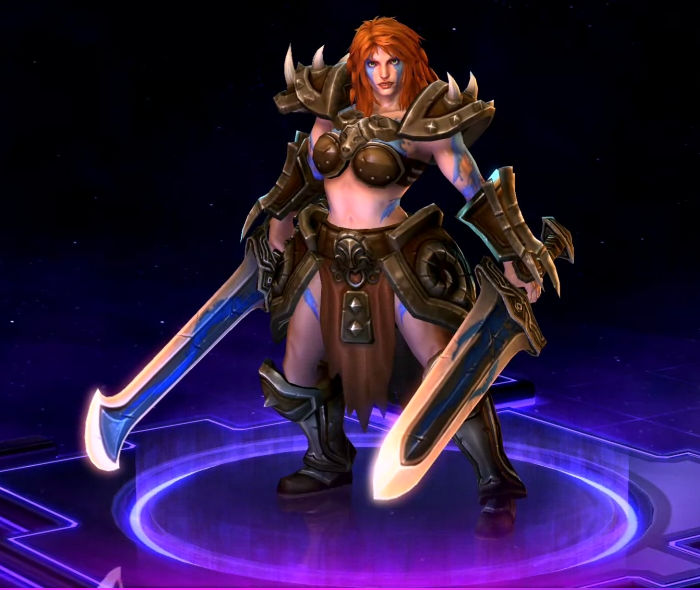 Heroes of the Storm - герой Соня (Battle.net)