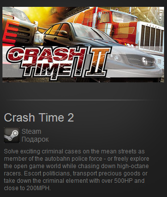 Crash Time 2 (Steam Gift / Region Free)