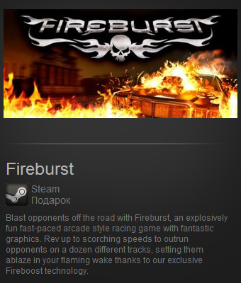 Fireburst (Steam Gift / Region Free)