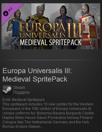 Europa Universalis III: Medieval SpritePack (Steam ROW)