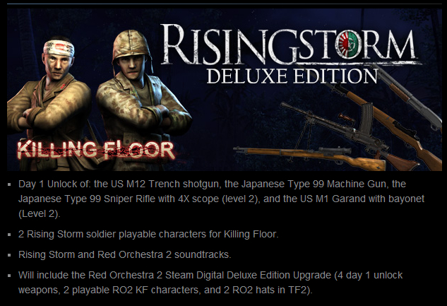 Buy Rising Storm Digital Deluxe Upgrade Steam Gift Row And Download
