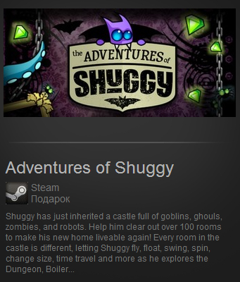 Adventures of Shuggy (Steam Gift / Region Free)