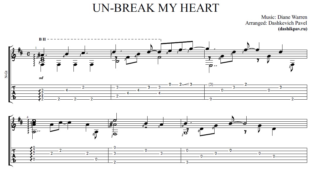 Un break my heart текст