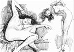 Drawing nudes. Textbook. Author Andrew Loomis