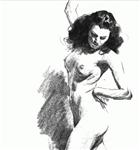 Drawing nudes. Textbook. Author Andrew Loomis