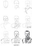 Draw 50 prominent politicians. PDF
