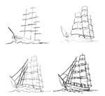 Draw 50 ships, trucks and trains. PDF