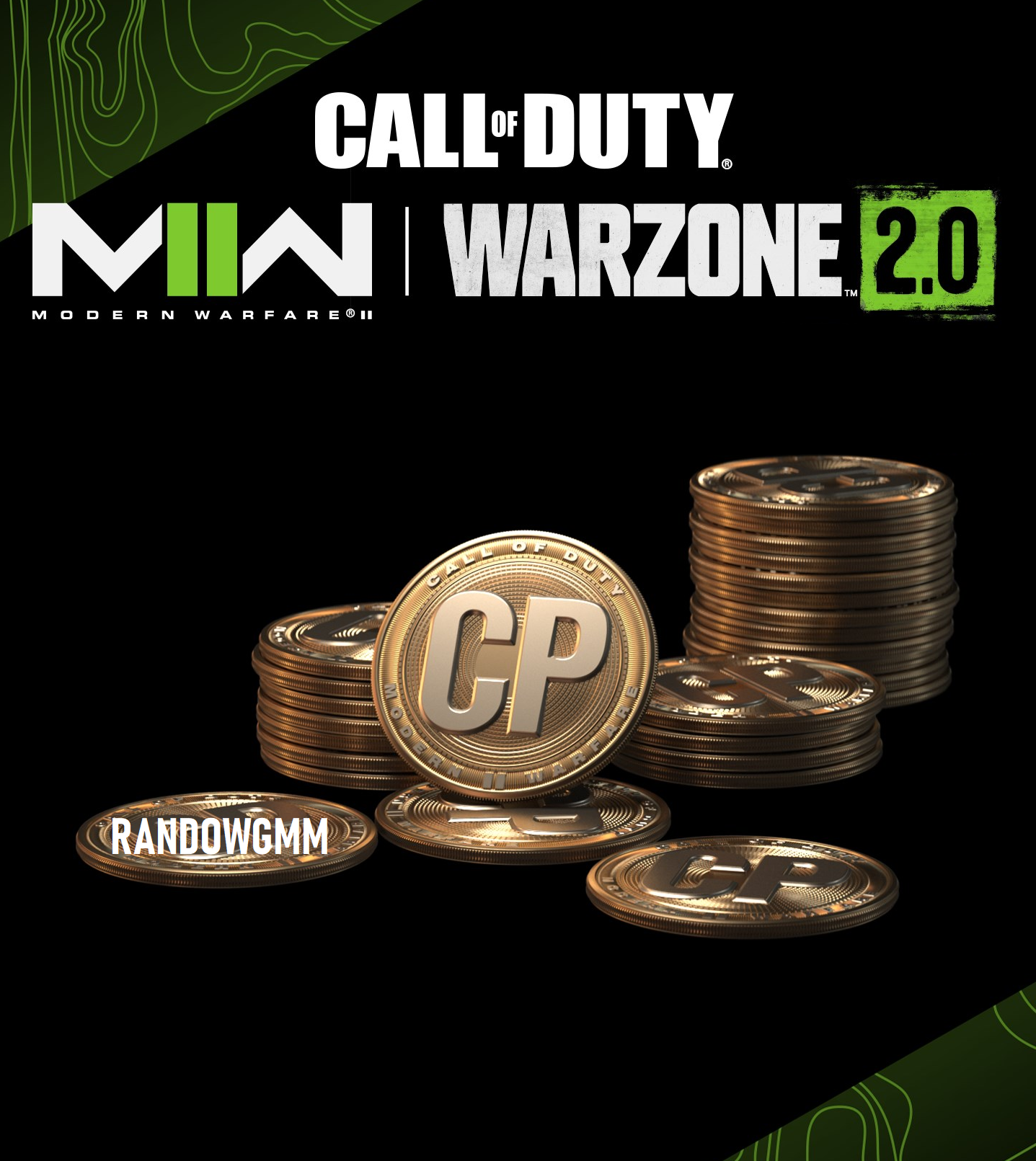 ✅Call of Duty: Warzone 2💎- CP 500 ➔13000 on Xbox