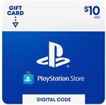 *PlayStation* (PSN) - 10 USD (USA)