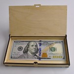 Casket for money - files for laser cutting