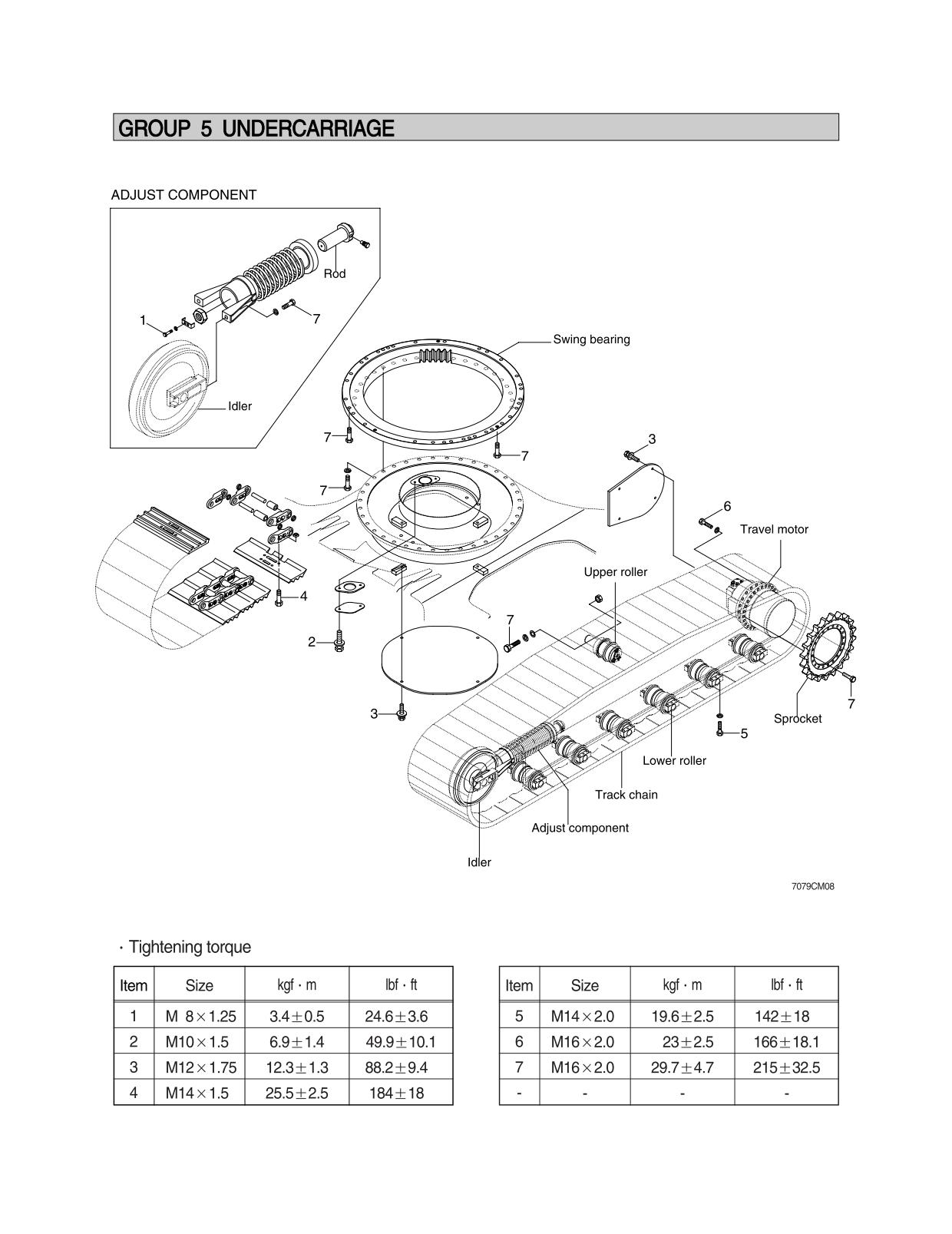 Руководство по ремонту и эксплуатации Hyundai R80-7