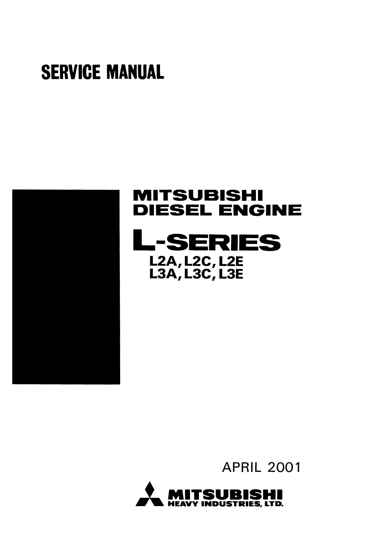 Ремонт и эксплуатация  	MITSUBISHI L2(A,B,E), L3(A,B,E)