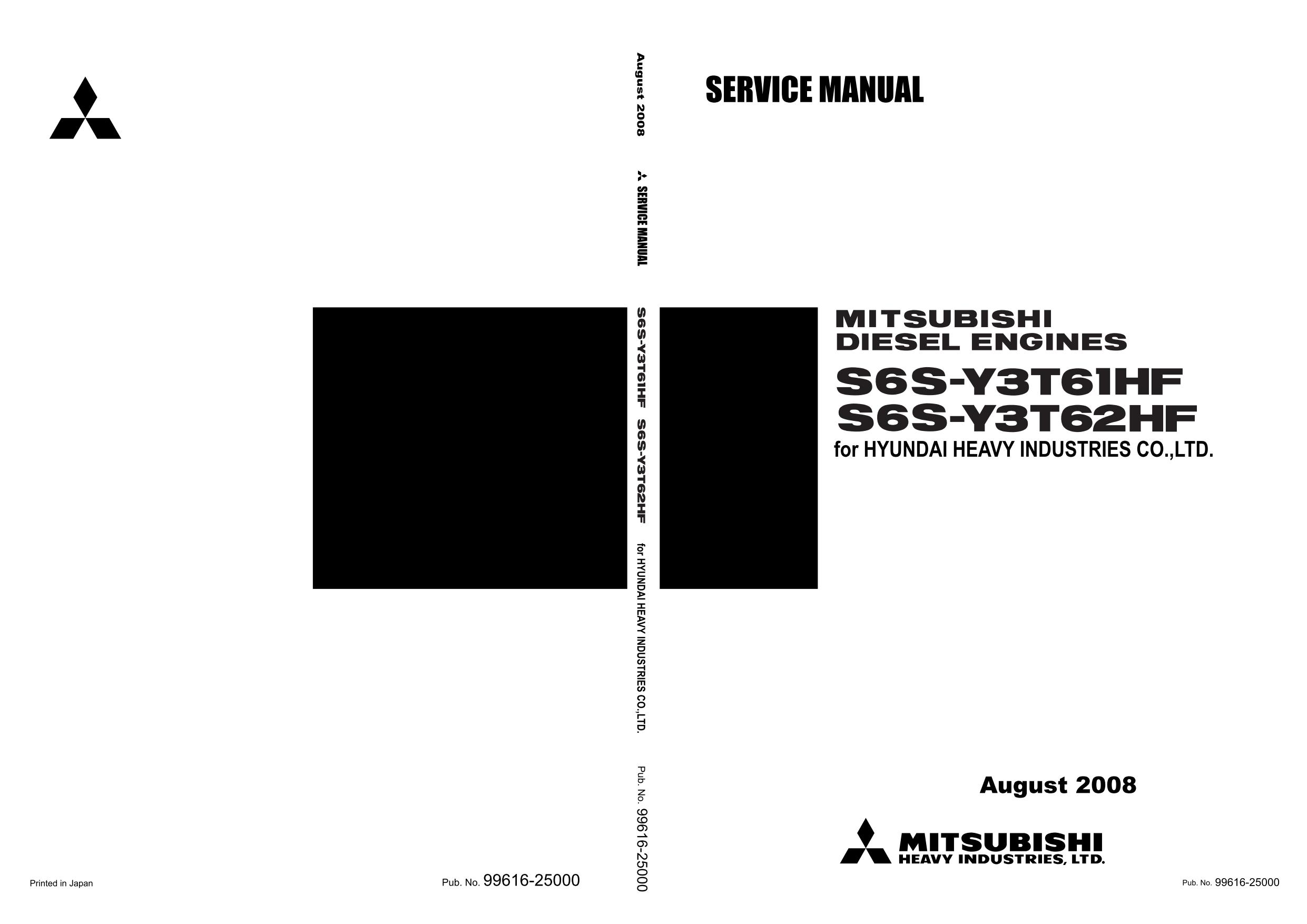 Ремонт и эксплуатация MITSUBISHI S6S-T