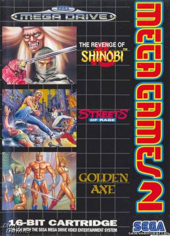 REVENGE OF SHINOBI, STREETS OF RAGE, GOLDEN AXE